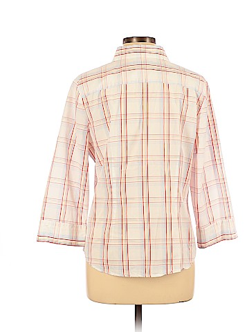 Faconnable 3/4 Sleeve Button-Down Shirt (view 2)