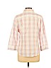 Faconnable 100% Cotton White 3/4 Sleeve Button-Down Shirt Size L - photo 2