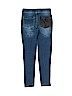 Flapdoodles Solid Blue Jeggings Size 6 - photo 2