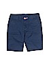 Carter's 100% Cotton Solid Blue Khaki Shorts Size 6 - photo 1