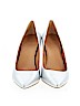 J. Crew Factory Store Silver Heels Size 9 - photo 2