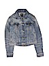 Gap Kids Solid Blue Denim Jacket Size L (kids) - photo 1