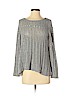Theory 100% Silk Gray Silk Pullover Sweater Size S (petite) - photo 1
