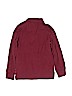 Gap Kids 100% Cotton Solid Burgundy Long Sleeve Polo Size 5 - 6 - photo 2