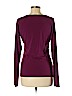 Garnet Hill 100% Cotton Purple Long Sleeve Top Size M - photo 2