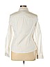 Doncaster White Long Sleeve Blouse Size 14 - photo 2
