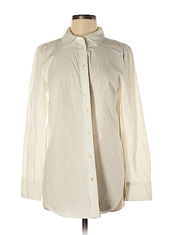 Ann Taylor LOFT Long Sleeve Button-Down Shirt (view 1)