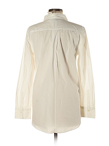 Ann Taylor LOFT Long Sleeve Button-Down Shirt (view 2)