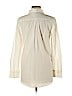 Ann Taylor LOFT 100% Cotton White Long Sleeve Button-Down Shirt Size M - photo 2