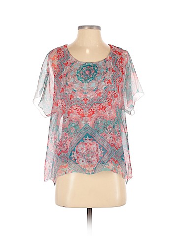 Style&Co Short Sleeve Blouse (view 1)