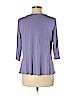 J.jill Purple 3/4 Sleeve Top Size M (petite) - photo 2