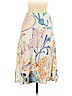 Yigal Azrouël New York 100% Silk Ivory Silk Skirt Size 4 - photo 2