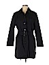 Lands' End Black Trenchcoat Size M (petite) - photo 1