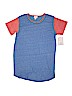 Lularoe Blue Short Sleeve T-Shirt Size 14 - photo 1