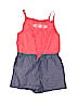 Cynthia Rowley TJX 100% Cotton Chambray Pink Romper Size 10 - photo 1