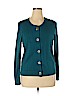 Ellen Tracy Teal Cardigan Size XL - photo 1