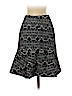 Ann Taylor 100% Nylon Black Casual Skirt Size 8 (petite) - photo 2