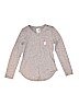 Lily Bleu Gray Long Sleeve T-Shirt Size 10 - 12 - photo 1