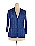 Jones New York Blue Cardigan Size 1X - photo 1