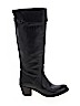 FRYE 100% Leather Black Boots Size 6 1/2 - photo 1