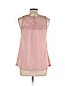 Unbranded Pink Sleeveless Blouse Size XL - photo 2