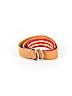 Talbots 100% Leather Stripes Red Leather Belt Size S - photo 1