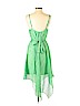 HD in Paris 100% Polyester Green Casual Dress Size 4 - photo 2