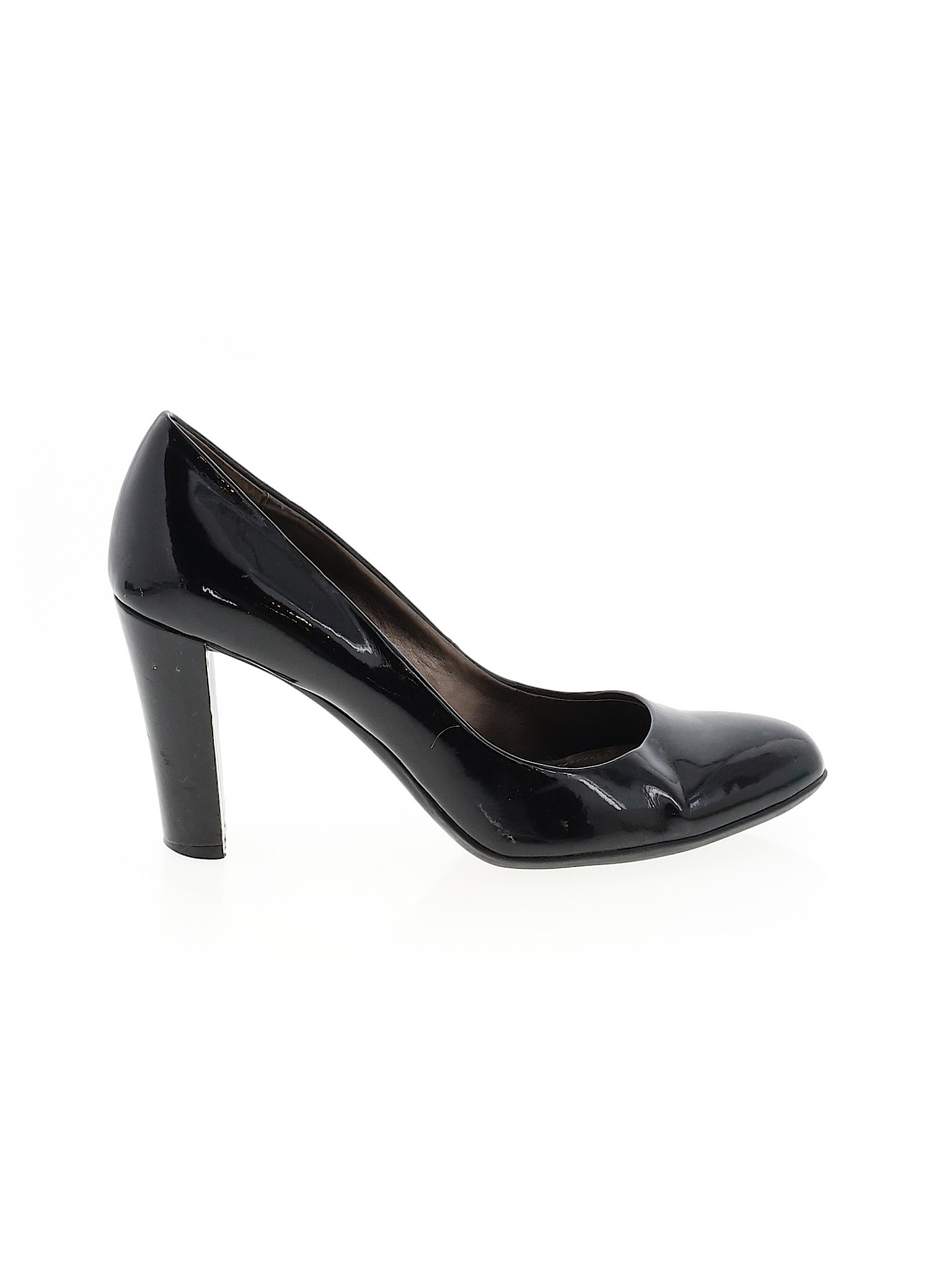 women's black calvin klein heels