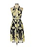 Roberto Cavalli 100% Silk Yellow Cocktail Dress Size EU (IT) 40 / US 4 - photo 1