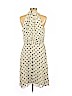 American Living 100% Polyester Ivory Casual Dress Size 14 - photo 2