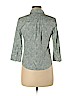 Talbots Green 3/4 Sleeve Button-Down Shirt Size 8 (petite) - photo 2