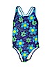 Speedo Blue One Piece Swimsuit Size 12 - photo 1