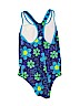 Speedo Blue One Piece Swimsuit Size 12 - photo 2