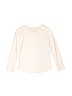 Crazy 8 100% Cotton Ivory Long Sleeve Top Size 8 - photo 2