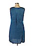 Raya Sun 100% Cotton Blue Casual Dress Size XL - photo 2