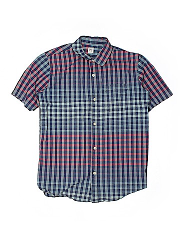 Gap Kids Short Sleeve Button-Down Shirt (view 1)