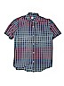 Gap Kids 100% Cotton Blue Short Sleeve Button-Down Shirt Size 14 - 16 - photo 1