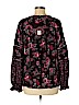 Knox Rose 100% Rayon Burgundy Long Sleeve Blouse Size M - photo 2