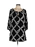 White House Black Market Black 3/4 Sleeve Top Size L - photo 1