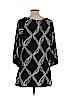 White House Black Market Black 3/4 Sleeve Top Size L - photo 2