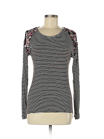 Pink Rose Long Sleeve Top (view 1)