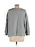 Lilis Closet 100% Cotton Gray Sweatshirt Size L - photo 2