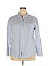 Old Navy 100% Cotton Blue Long Sleeve Button-Down Shirt Size XXL - photo 1