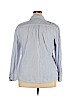 Old Navy 100% Cotton Blue Long Sleeve Button-Down Shirt Size XXL - photo 2
