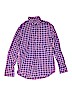 Crewcuts 100% Cotton Purple Long Sleeve Button-Down Shirt Size 14 - photo 1