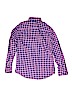 Crewcuts 100% Cotton Purple Long Sleeve Button-Down Shirt Size 14 - photo 2