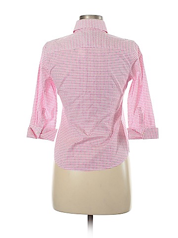 Talbots 3/4 Sleeve Button-Down Shirt (view 2)