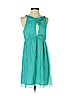 Milly 100% Polyester Green Casual Dress Size 4 - photo 1