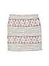 Dex Print Ivory Skirt Size 10 - photo 1