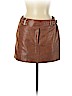 Céline 100% Leather Brown Leather Skirt Size EU 40 / US 10 - photo 1